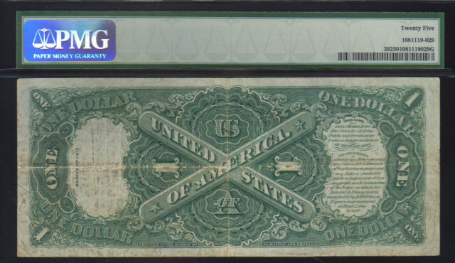 1917 $1 USA LEGAL TENDER speelman/white PMG25