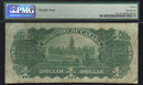 1898 $1 OUTWARD ones DOMINION OF CANADA PMG 12