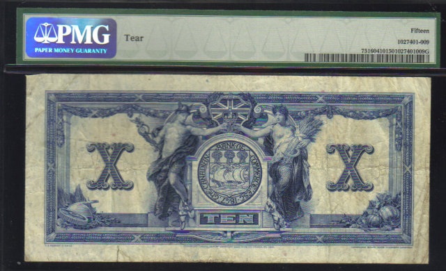 1917 Canadian Bank of Commerce $10 rare ROWLEY