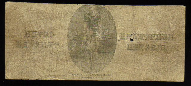 1859 bank of Brantford $2 scarce FRED WESTBROOK bicycle overprint