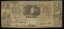 AGRICULTURAL BANK 1837 FOUR piasters