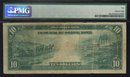 USA $1914 $10 federal reserve note PMG vg10
