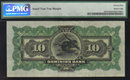 1925 $10 THE DOMINION BANK PMG 25