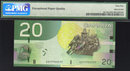 2 digit RADAR 7755577 $20 BANK OF CANADA 2005 PMG 65