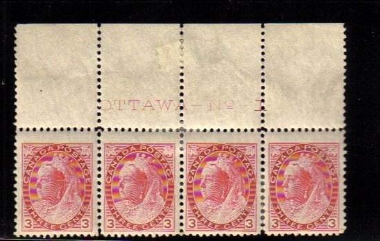 1899 3cents STAMPS Queen Victoria canada scarce #78