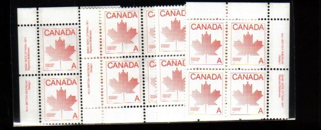 1981 30cents STAMPS #907 PLATE#1 16stamps