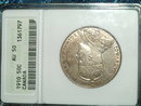 1910 canada 50 cents ANACS AU 50 VICTORIAN LEAVES