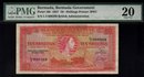 1957 10 shillings BERMUDA GOVERNMENT PMG20