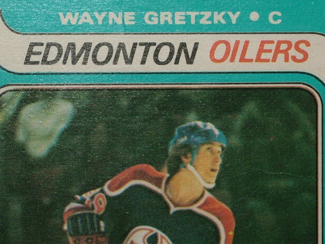 1979 -80 OPC #18 Hockey Wayne Gretzky Rookie Card KSA 4