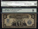 1899 $2 SILVER CERTIFICATE FR# 258 PMG8 CGA 10