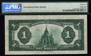 1923 DOMINION OF CANADA 1 DOLLARS (BLACK SEAL GRP 3) PMG 35