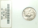 1923 canada 5 cents high grade