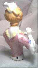 Porcelain/Half-Doll in 18th Century Dress