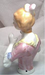 Porcelain/Half-Doll in 18th Century Dress