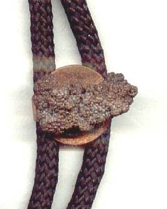 Bolo W/Copper Nugget Slide