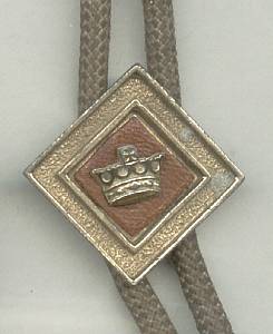 Bolo W/ Slide W/ Applied Crown