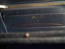 Purse/Mel-Ton/Black Wool W/Jeweled Clasp