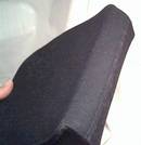 Purse/Mel-Ton/Black Wool W/Jeweled Clasp