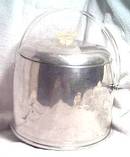Kitchen Item(s)/Alluminum Insulated Ice Bucket W/Clear Lucite Handle