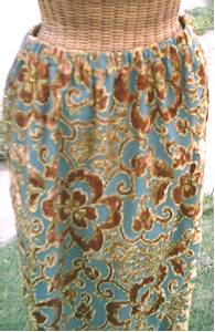 Clothing/Skirt & Palazzo Pants/Handmade/Vintage Fabric
