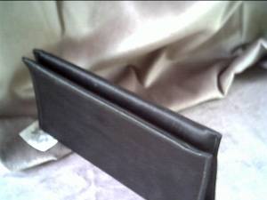 Purse/Black Satin Evening Clutch