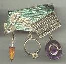 Brooch/Contemporary Novelty/For The Dedicated Shopper