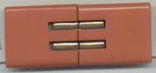 Belt Buckle(s)/Art Deco/Plastic & Chrome