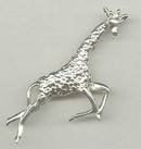 Brooch/Contemporary Sterling Giraffe/Mexico/Signed