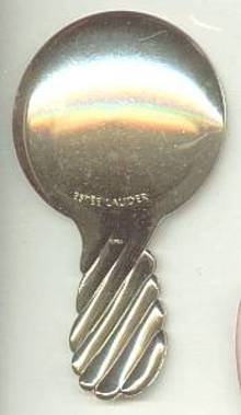 Vanity Item(s)/Purse Mirror/Estee Lauder Premium/Gold Molded Plastic