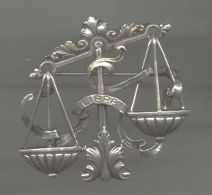 Brooch/Designer/Cini/Sterling/Zodiac/Libra