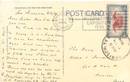 Ephemera/Postcard-1939-Couple Under Tree(Vacation Comics)