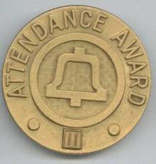 Service Pin/Southwestern Bell Telephone Attendence Award