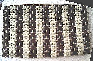 Purse/Clutch/Circa 1940's-Plastic Tile