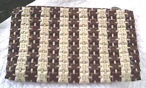 Purse/Clutch/Circa 1940's-Plastic Tile