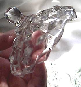 Glass/Sugar Bowl & Creamer/Fostoria American Line or American Whitehall