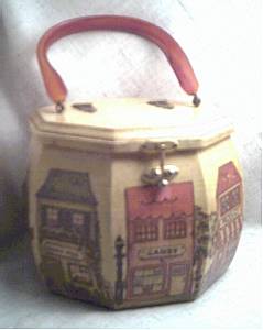 Purse/Wood/8 Sided