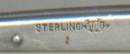 Vanity Item(s)/Celluloid Or Bakelite Comb W/ Sterling Overlay