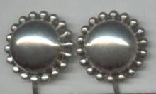 Coro Sterling Screwback Earrings