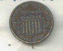 Service Pin/C. 1900 Red Cross Donor