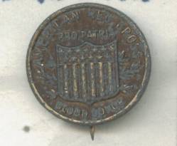Service Pin/C. 1900 Red Cross Donor
