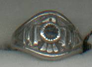 Ring/Native American Style W/Thunderbird