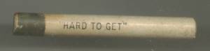 Brooch/Looks Like Pencil/Says