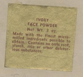 Vanity Item(s)/Yankee Heritage Cardboard Face Powder Box