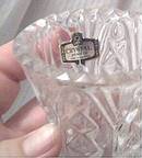 Vase/Minature/Lead Crystal Zajecar/Made in Yogoslavia