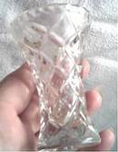 Minature Zajecar Lead Crystal Vase/Made in Yogoslavia