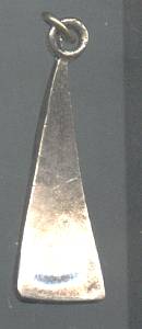 Pendent/Native American Style/Bear Claw W/Inlay