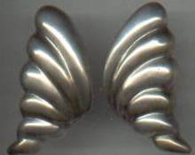 Earrings/Pierced/Mexican Sterling/Lg. /Soft