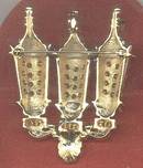 Brooch/Designer/KJL for QVC Tripple Lattern