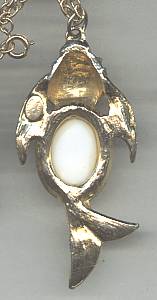 Necklace/Designer/Hattie Carnegie Figural Coi Fish