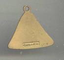 Charm/MMA 1976 Marked Egyptian Lotus Motif Enameled